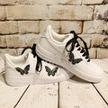 Butterflies Black Custom Air Force 1