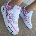 Butterflies Pink Purple Custom Air Force 1