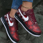 Butterflies Red White Custom Air Force 1