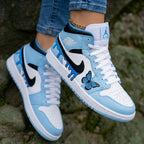 Butterfly Baby Blue Custom Air Jordan 1