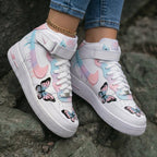 Butterfly Baby Pink Baby Blue Custom Air Force 1