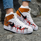 Butterfly Orange Black Custom Air Jordan 1