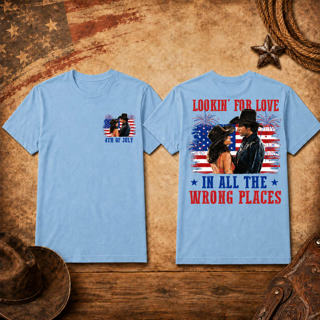 Urban Cowboy|Gilley's - Bud And Sissy ver 4th Of July