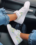 Camouflage Baby Blue Yellow Custom Air Force 1