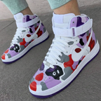 Camouflage Pattern Purple Red Custom Air Force 1