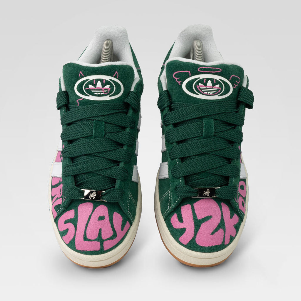 Campus Groovy Letters Graffiti Custom Adidas Samba