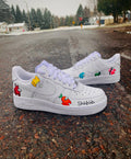 Cartoon Character White Custom Air Force 1