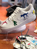 Cartoon Figure Pattern Multicolor Custom Air Force 1