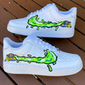 Cartoon Splotch Green Custom Air Force 1