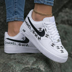 CC Logo Black Custom Air Force 1