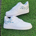 Cherry Blossom Blue Custom Air Force 1