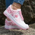 Cherry Blossom Pink Thick Shoelace Custom Air Force 1