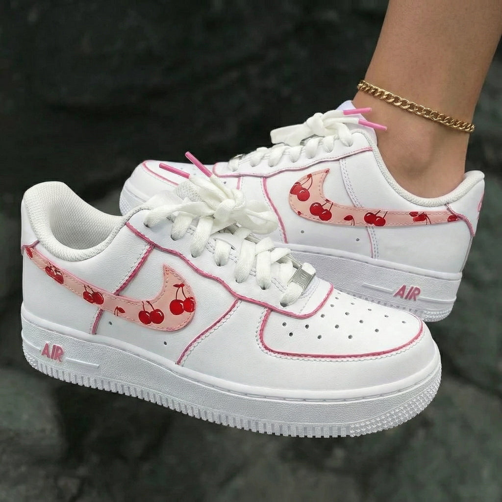 Cherry Pink Custom Air Force 1
