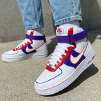 Classic Purple Red Custom Air Force 1