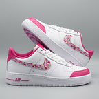 Colorful Mosaic Swoosh Pink Custom Air Force 1