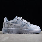 Custom Air Force 1 Baby Blue with Cross Patterns