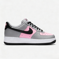 Custom Air Force 1 Baby Pink Grey