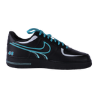 Custom Air Force 1 Black Teal Racing - Theme