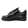 Custom Air Force 1 Black With Geometric Patterns And Lamborghini Logo
