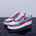 Custom Air Force 1 Blue Red Mario Theme