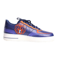 Custom Air Force 1 Navy Orange Lion Logo