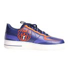 Custom Air Force 1 Navy Orange Lion Logo