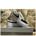 Custom Air Force 1 White Black Rhinestones
