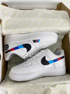 Custom Air Force 1 White BMW M Design