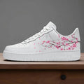 Custom Air Force 1 White Cherry Blossom
