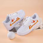 Custom Air Force 1 White Flame Pattern
