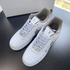 Custom Air Force 1 White LV Pattern