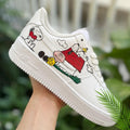 Custom Air Force 1 White Snoopy Cartoon