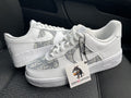 Custom Air Force 1 White With Dior Logo