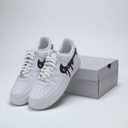 Custom Air Force 1 White With LV Drip