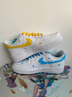 Custom Air Force 1 White With Tom And Jerry Cartoon