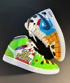 Custom Air Jordan 1 Multicolor Cartoon Theme
