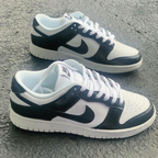 Custom Dunk Black and White Color - Blocked