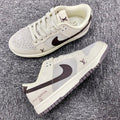 Custom Dunk Cream LV Logo