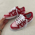 Custom Dunk Red Ombre