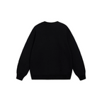 Custom Embroidery Nike Sweatshirt Black With Golden Bamboo