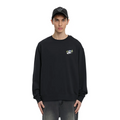 Custom Embroidery Nike Sweatshirt Black With Mountain Tree Pattern