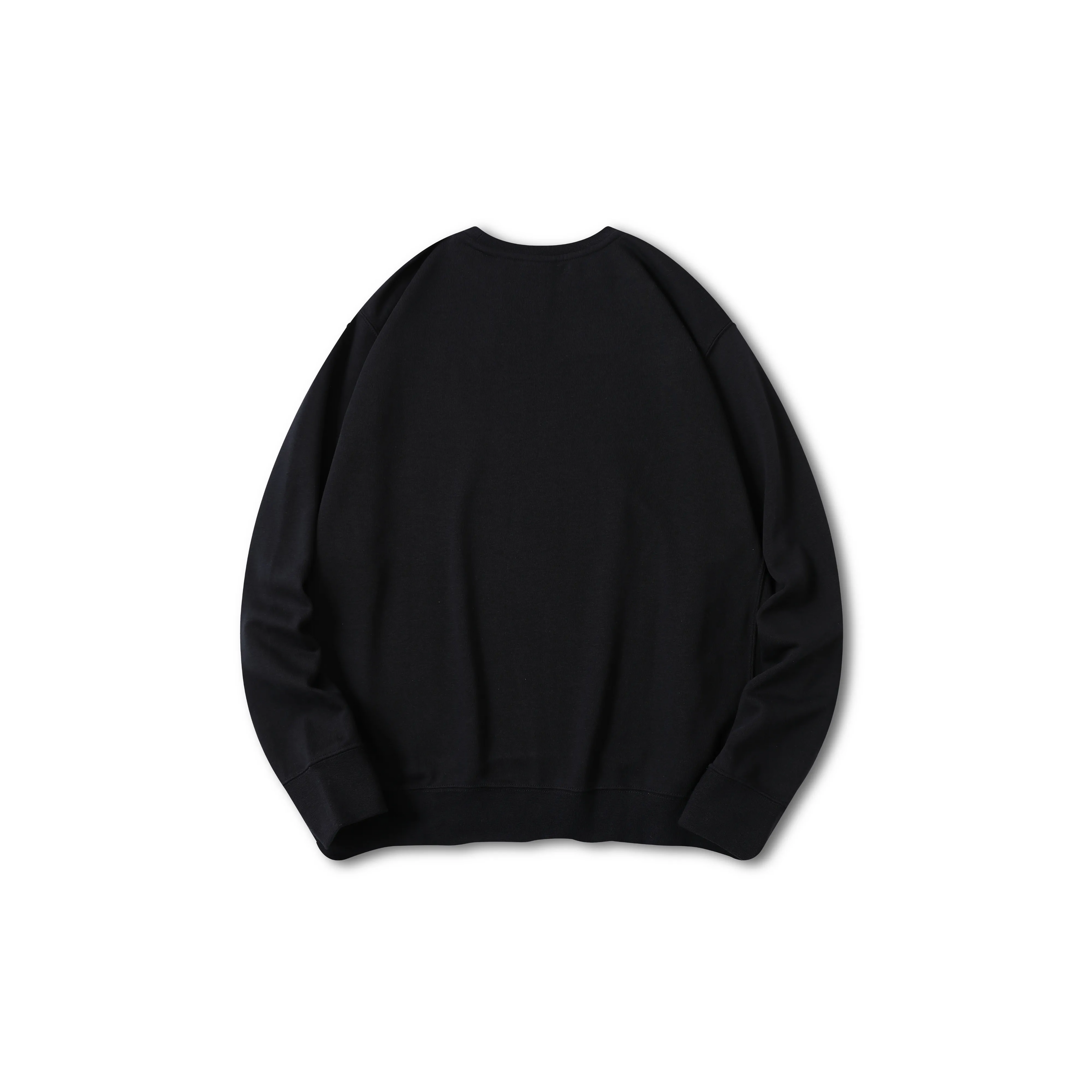 Custom Embroidery Nike Sweatshirt Black With Mountain Tree Pattern