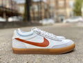 Custom Nike Killshot White Orange Swoosh