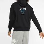 Custom Nike Sweatshirt Black Blue Cartoon Mouse