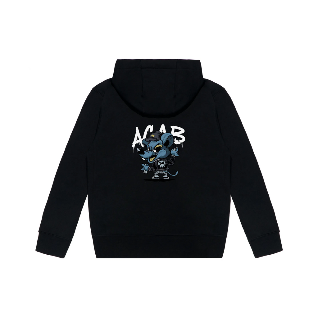 Custom Nike Sweatshirt Black Blue Cartoon Mouse
