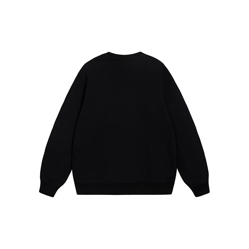 Custom Nike Sweatshirt Black Paisley Bear Design