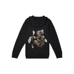 Custom Nike Sweatshirt Black With Abstract Pattern
