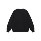 Custom Nike Sweatshirt Black With Eye And Love