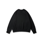 Custom Nike Sweatshirt Black With Heart Flower Patterns