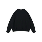 Custom Nike Sweatshirt Black With Metal Chain